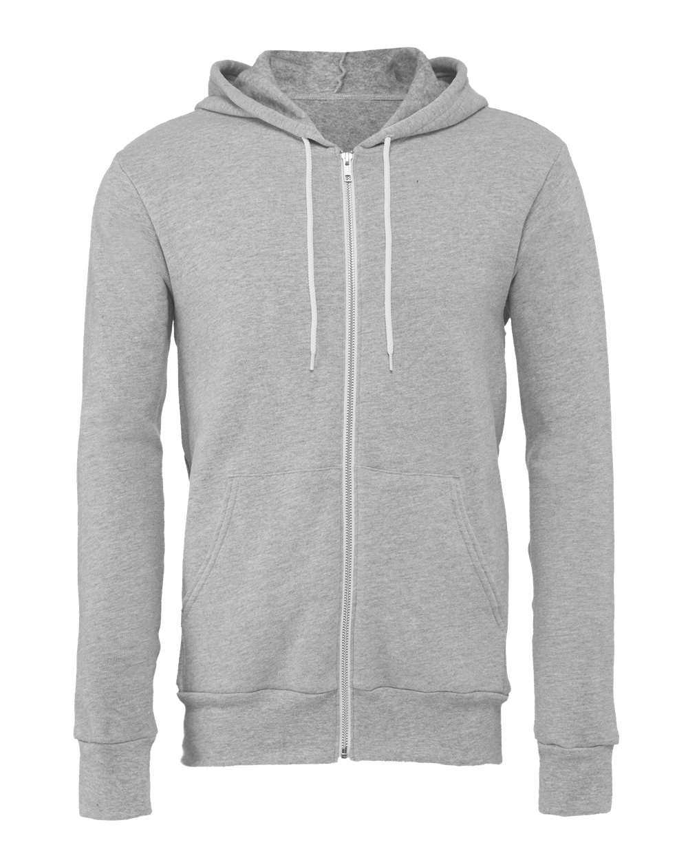 Unisex Sponge Fleece Full-Zip Hoodie